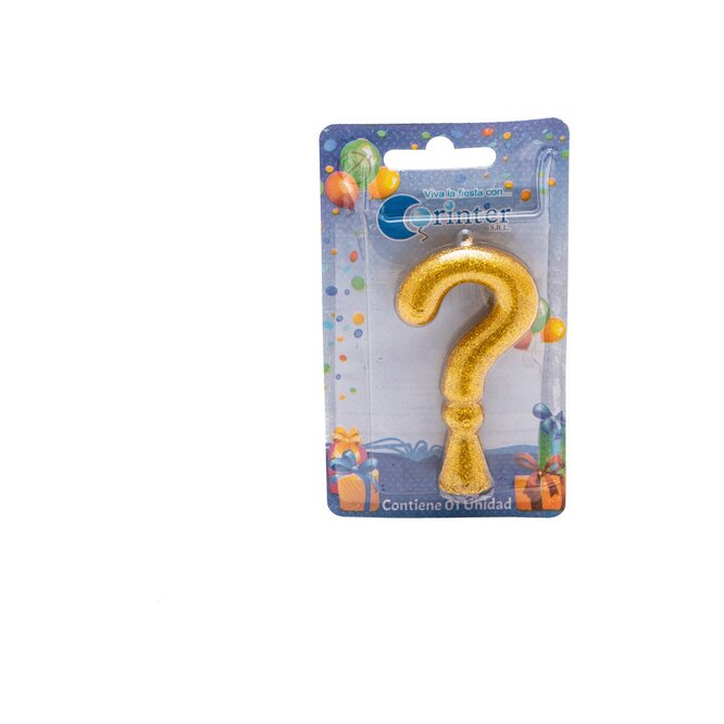 Vela tubular signo de plata Corinter 1 unidad
