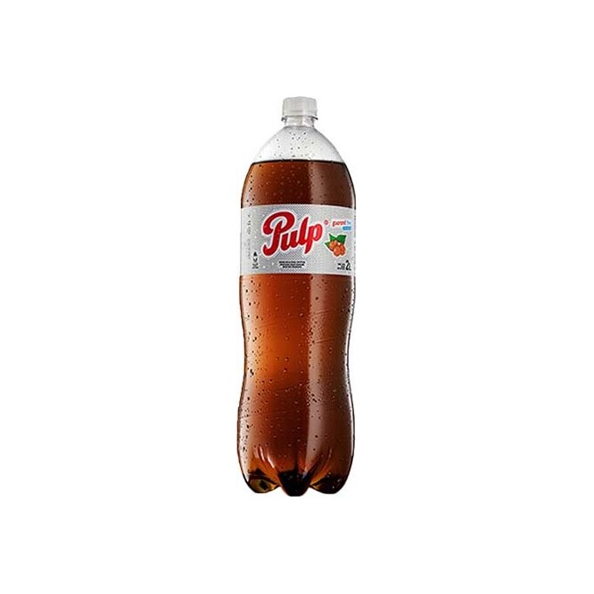 Gaseosa guaraná free botella descartable Pulp 2 litros
