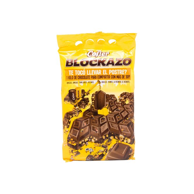 Chocolate Blockazo en tableta Cofler 1 kilo