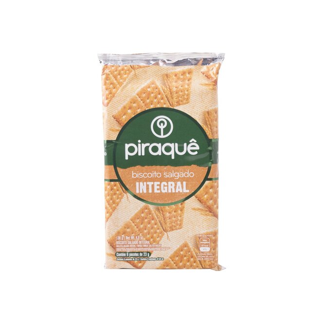 GALLETITAS SALADA INTEGRAL PIRAQUE 138GR