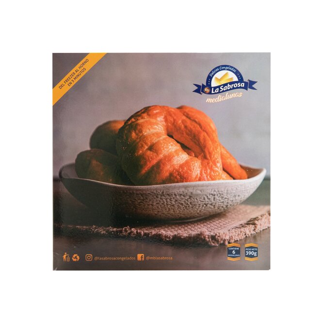 MEDIALUNAS CONG LA SABROSA 6UN 390GR