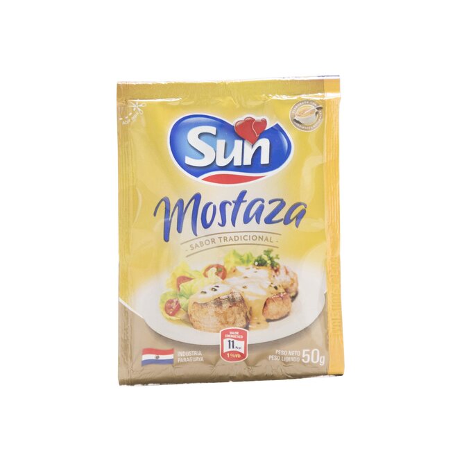 MOSTAZA SABOR TRADICIONAL 50GR SUN