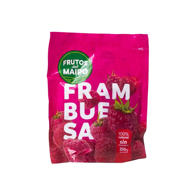 Frambuesas congelada Frutos del Maipó 250 gramos