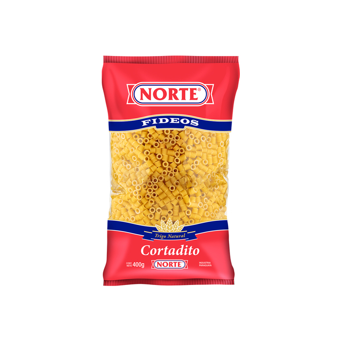Fideo cortadito paquete Norte 400 gramos