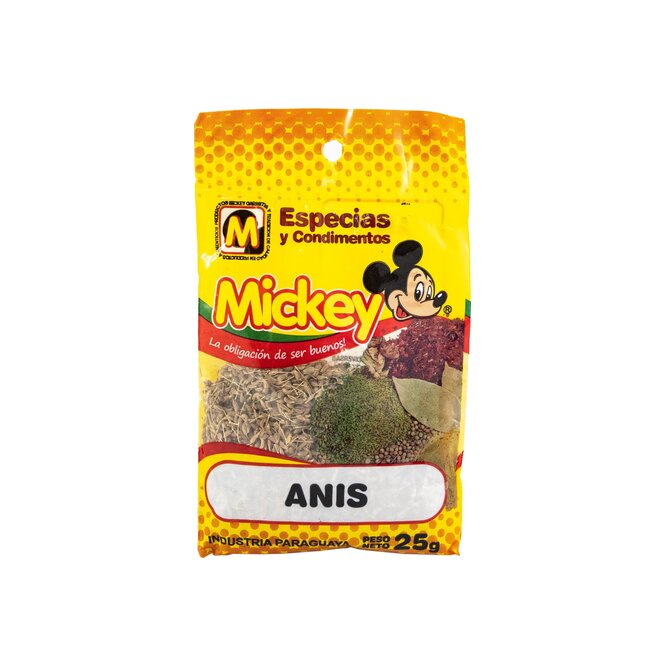 Anís español Mickey 25 gramos