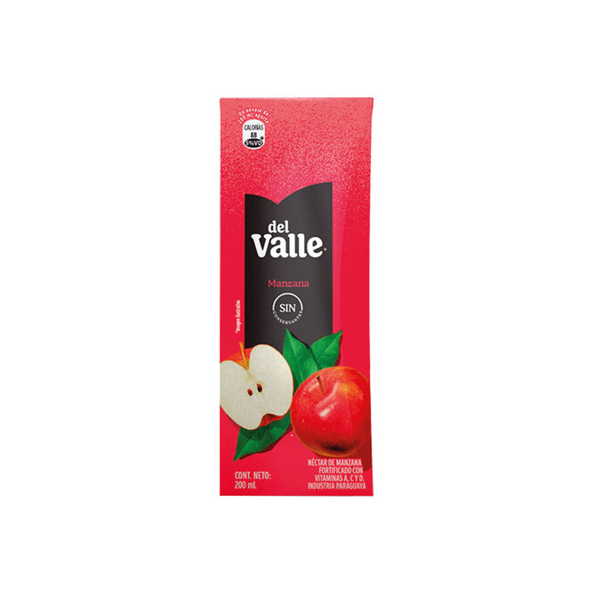 Jugo sabor manzana tetra Del Valle 200 ml