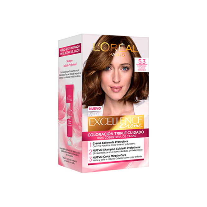 TINTURA EXCELLENCE KIT N5.3 LOREAL