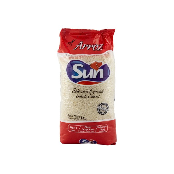 ARROZ TIPO I ROJO 1KG SUN PAQ