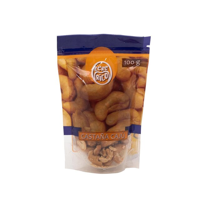 APERITIVO CASTAÑAS CAJU 100GR CERE RICO