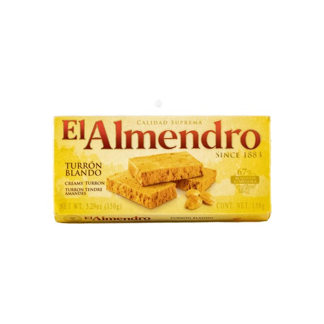 TURRON EL ALMENDRO BLANDO X 150GR CJA