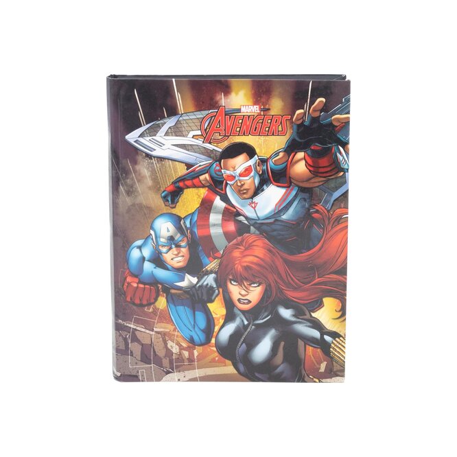 CUADERNO TAPA DURA AVENGERS 2RAYA 178HOJ
