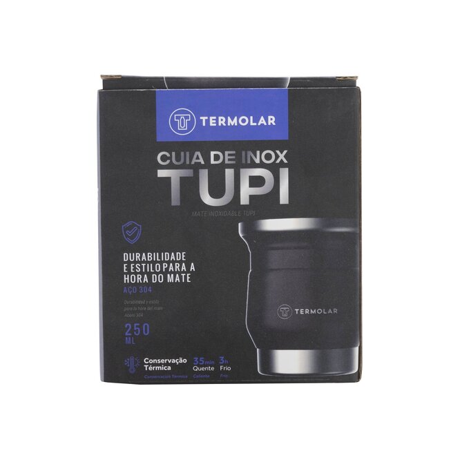 GUAMPA TERMOLAR P/MATE INOX T BRON 250ML