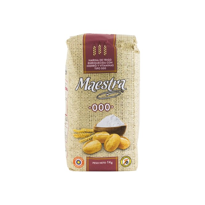 Harina de Trigo Tipo 000 Maestra 1 kilo