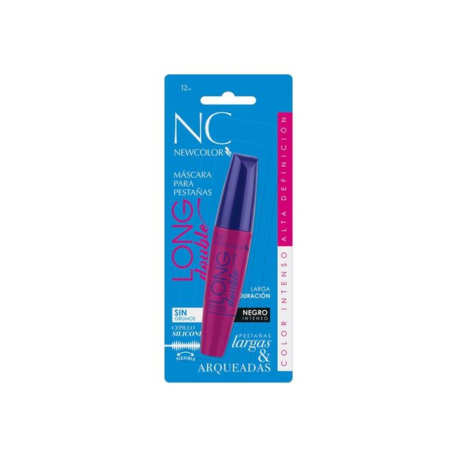 Máscara para pestañas long doble waterproof New Color