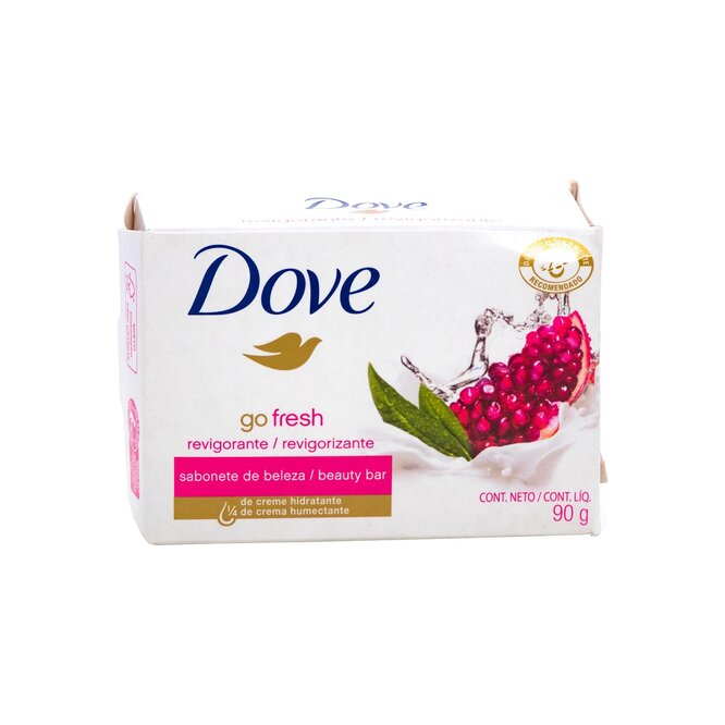 Jabón de tocador revigorizante go fresh Dove 90 gramos