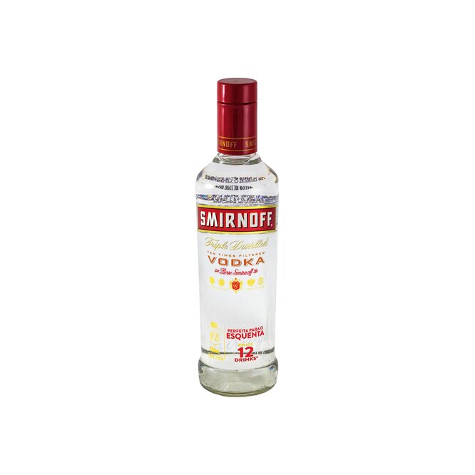 Vodka etiqueta roja XXI en botella Smirnoff 600 ml