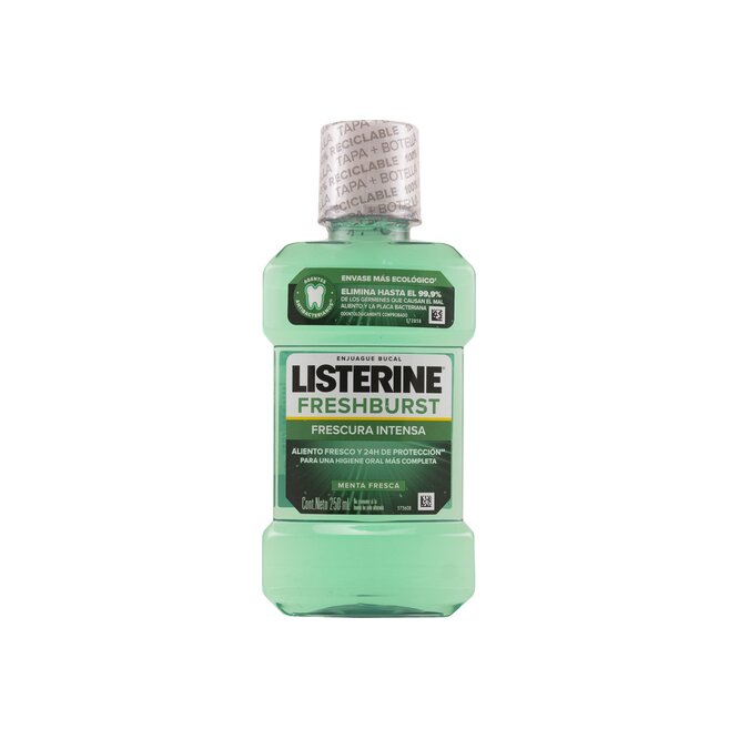 Enjuague bucal freshburst Listerine 250 ml