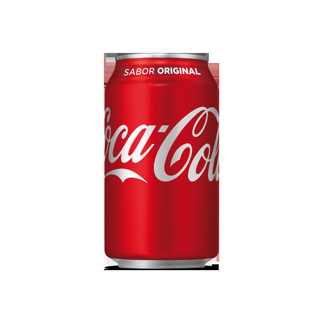 Gaseosa Coca-Cola en lata 330 ml