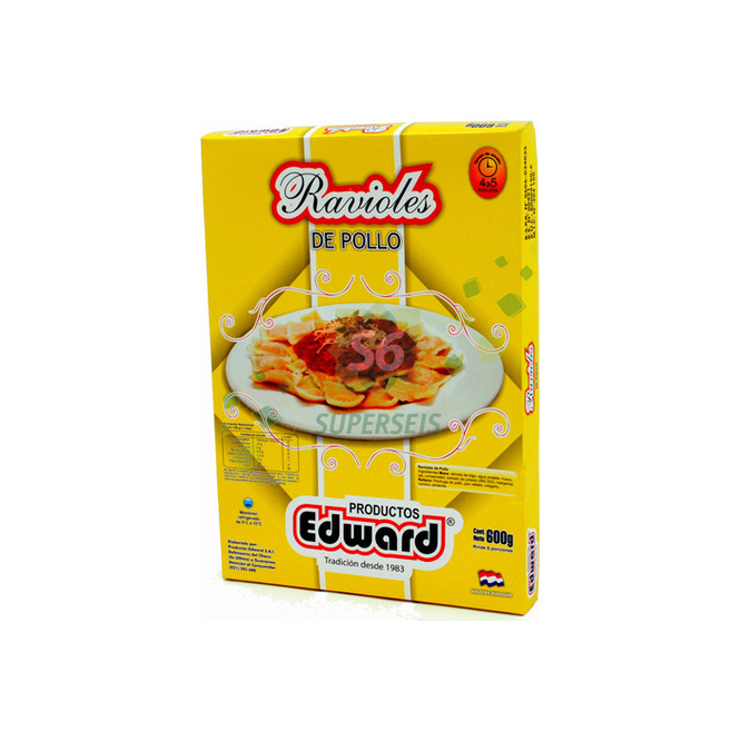 Ravioles de pollo Edward 500 gramos
