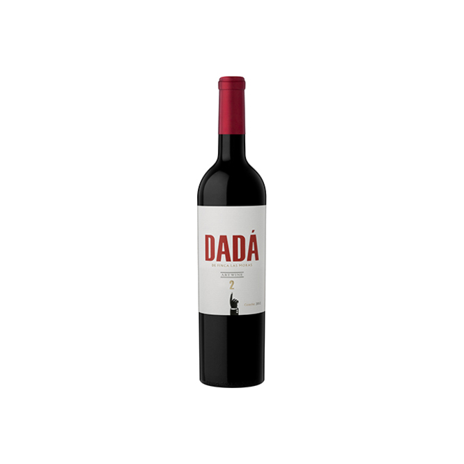 Vino tinto merlot dada N° 2 Finca Las Moras en botella 750 ml