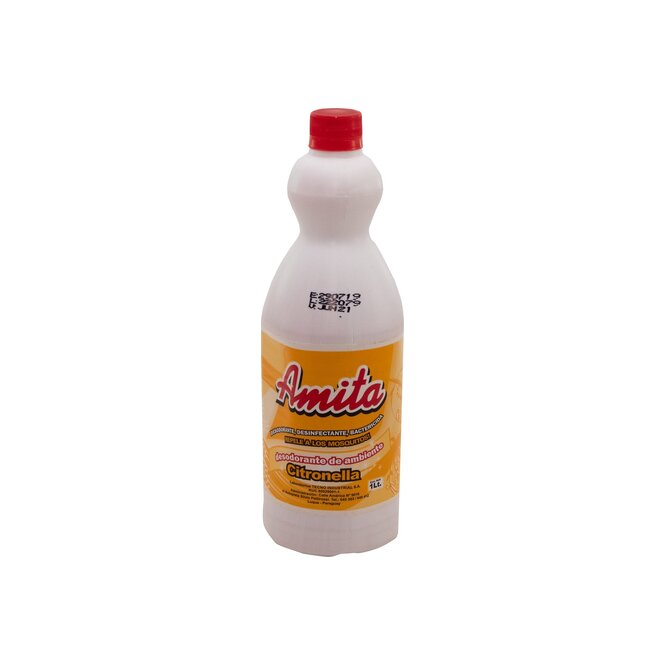 Desodorante de ambiente con citronella Amita 1 litro