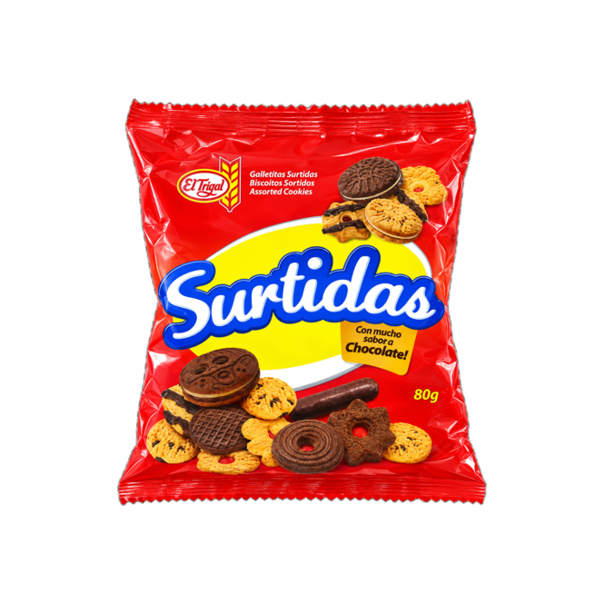 Galletitas surtidas El Trigal 80 gramos