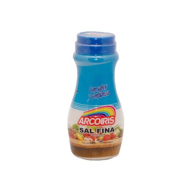 SAL FINA X 500 GRS POTE ARCOIRIS