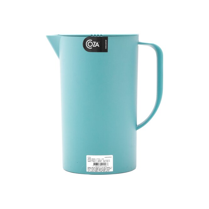 JARRA PLASTICO /TAPA AZUL BALTICO COZA