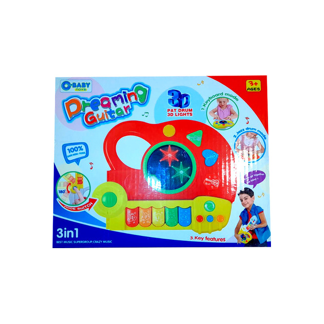 Juguete guitarra musical cj mko553619 MK por unidad