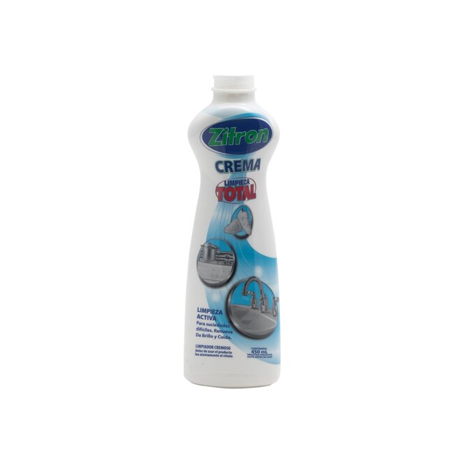 Limpiador para Metales Cremoso Zitron 450 ml