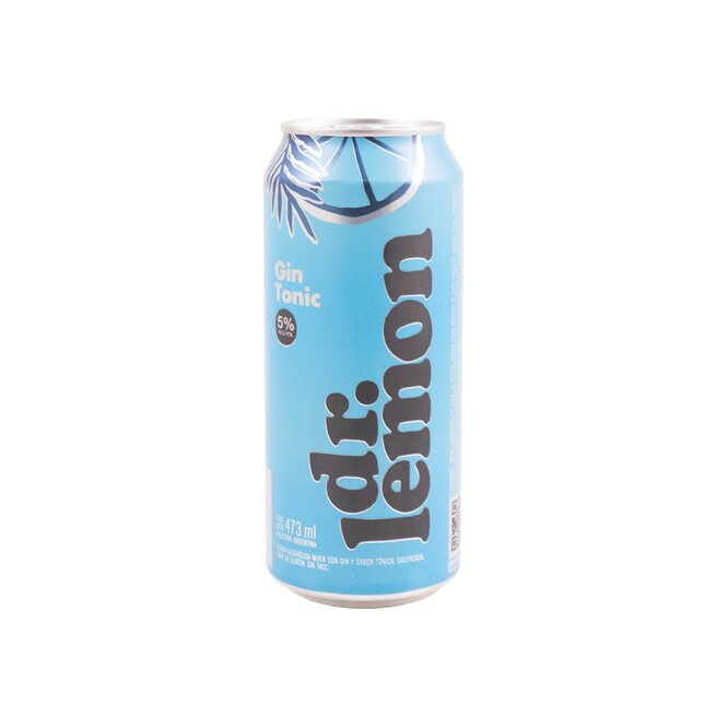 Gin tonic Dr. Lemon en botella 473 ml