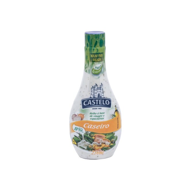 SALSA P/ENSALADA CASERO 236GR CASTELO PL