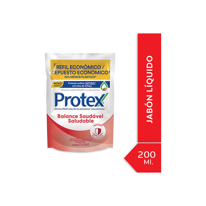 Jabón liquido balance saludable Protex 200 ml