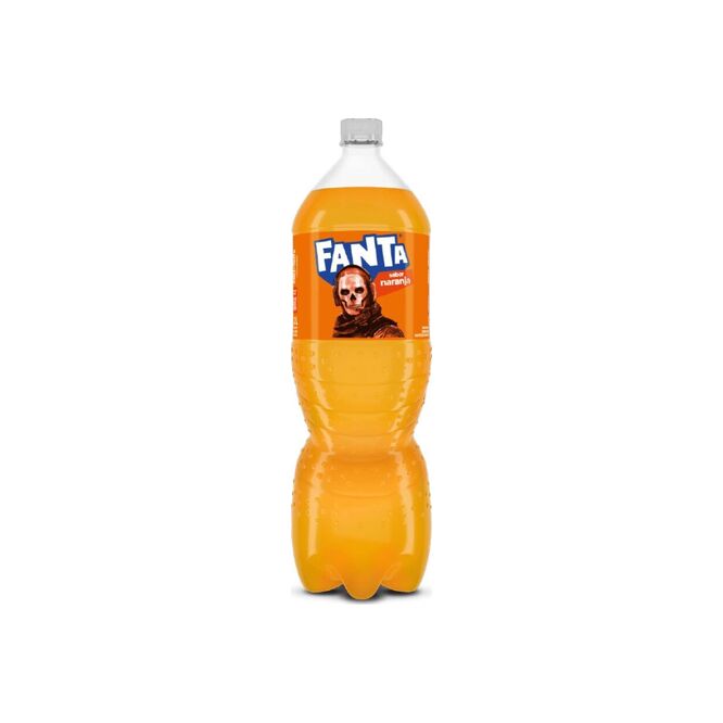 Gaseosa sabor naranja en botella Fanta 2 litros
