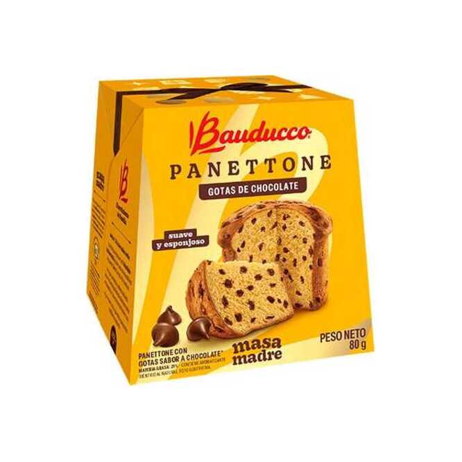 PANETTONE SABOR CHOCOLATE BAUDUCCO 80GR