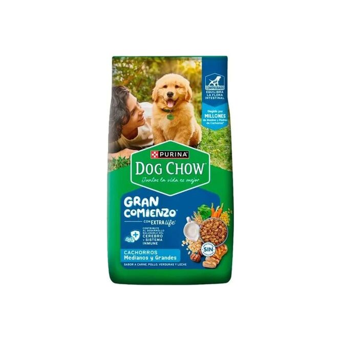 Alimento para cachorro carne pollo Dog Chow 3 kilos