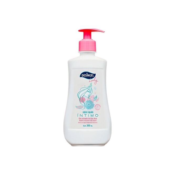 Jabón líquido íntimo lady botella Desingel 300 ml