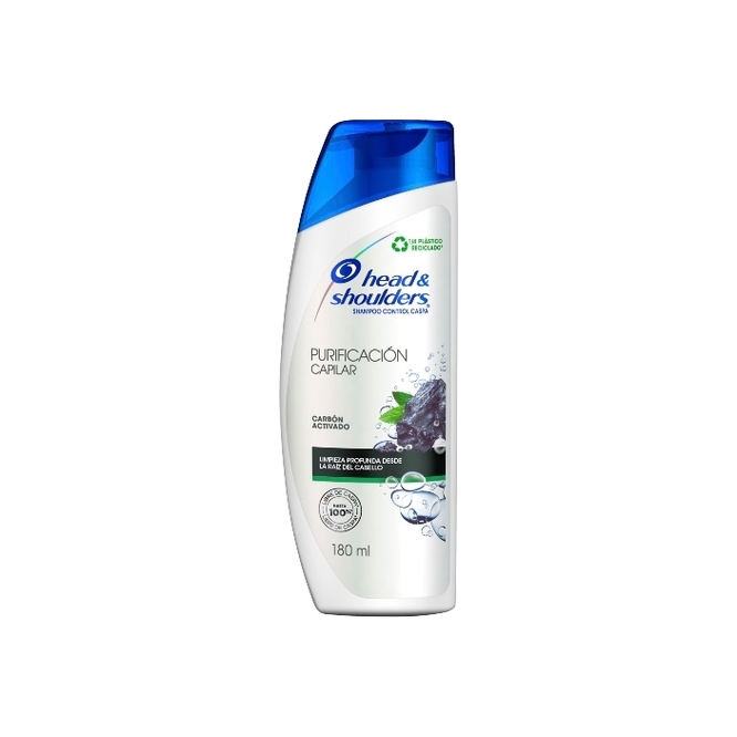 Shampoo purificación capilar Head & Shoulders 180 ml