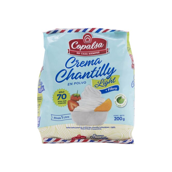 CREMA COPALSA CHANTILLY POLV LIGHT 200GR