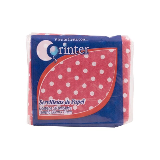 Servilletas de papel Corinter 50 unidades
