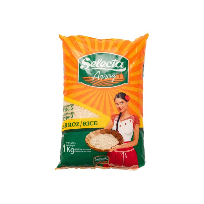 ARROZ SELECTA TIPO 3 1KG BSA