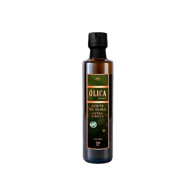 Aceite de oliva extra virgen en botella descartable Olica 250 ml