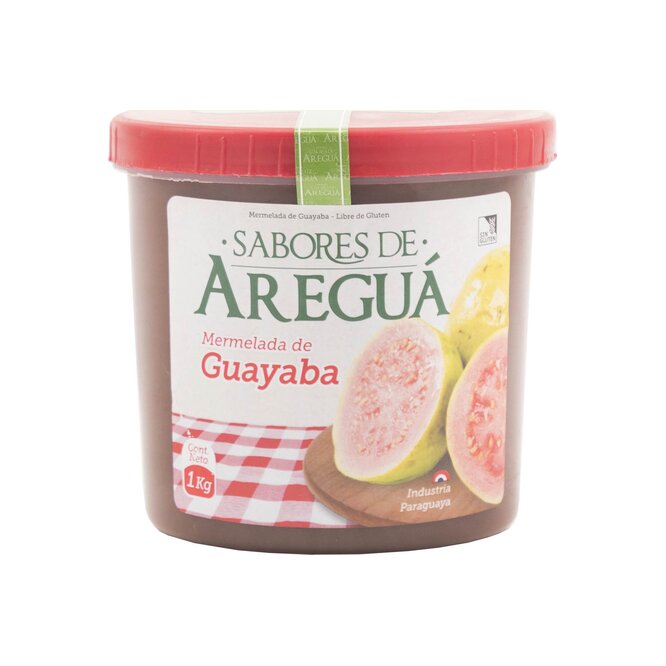 Mermelada de guayaba Sabores de Areguá 1 kilo