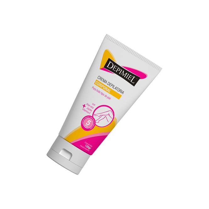 Crema depilatoria para el cuerpo Depimiel 120 gramos