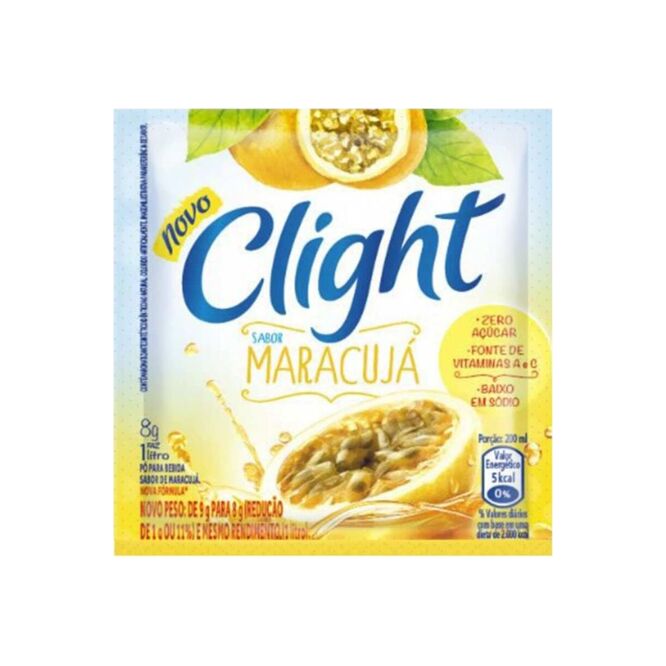 Jugo en polvo maracuyá Clight 8 gramos