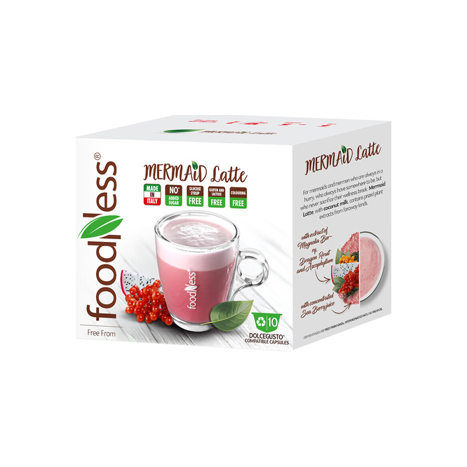 CAFE CAP MERMAID LATTE FOODNESS 120GR