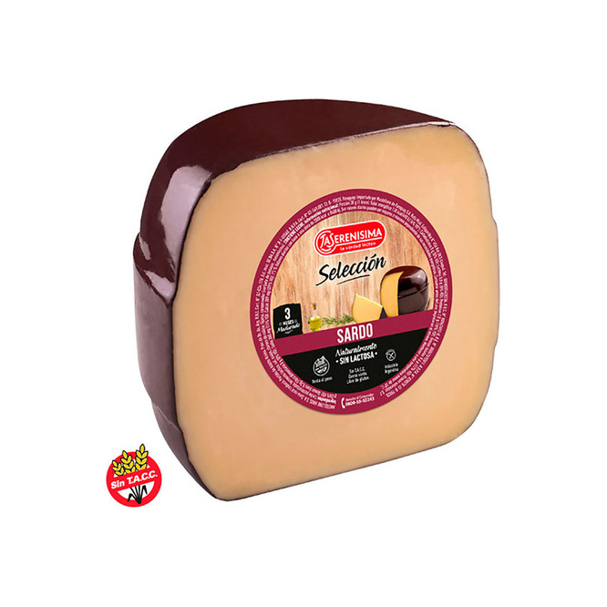 QUESO SARDO 12 HM 175 KG LA SERENISIMA