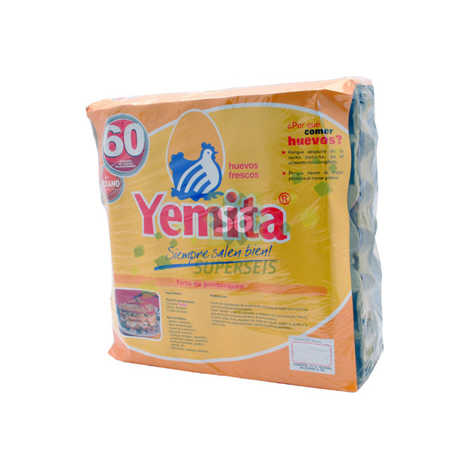 HUEVOS   YEMITA MAP 60 UN MEDI