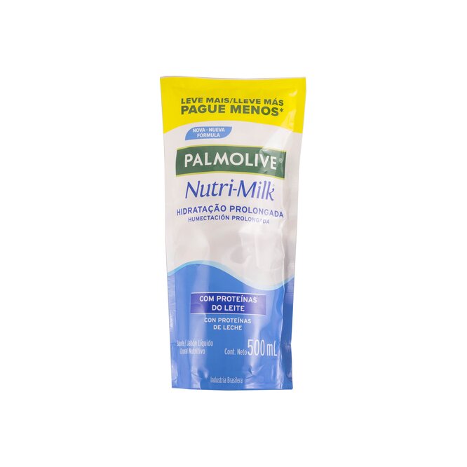 Jabón líquido nutri milk Palmolive 500 ml
