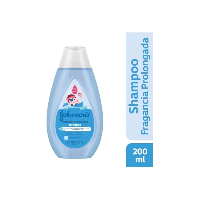 Shampoo fragancia prolongada Johnson's 200 ml